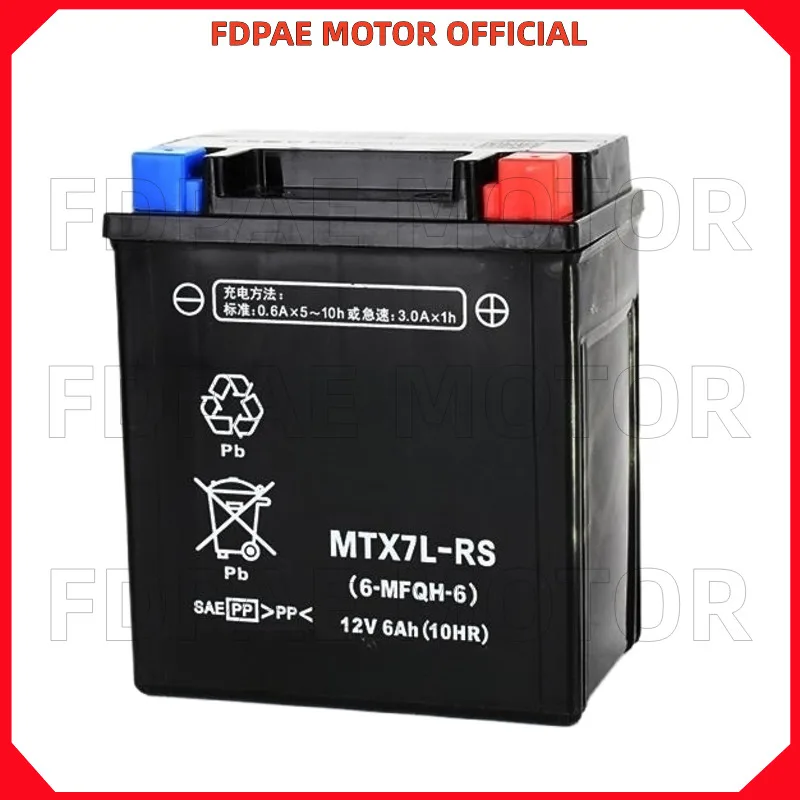 Wet Battery Assembly for Wuyang Honda Wh100t-6-2c-2-2a-5