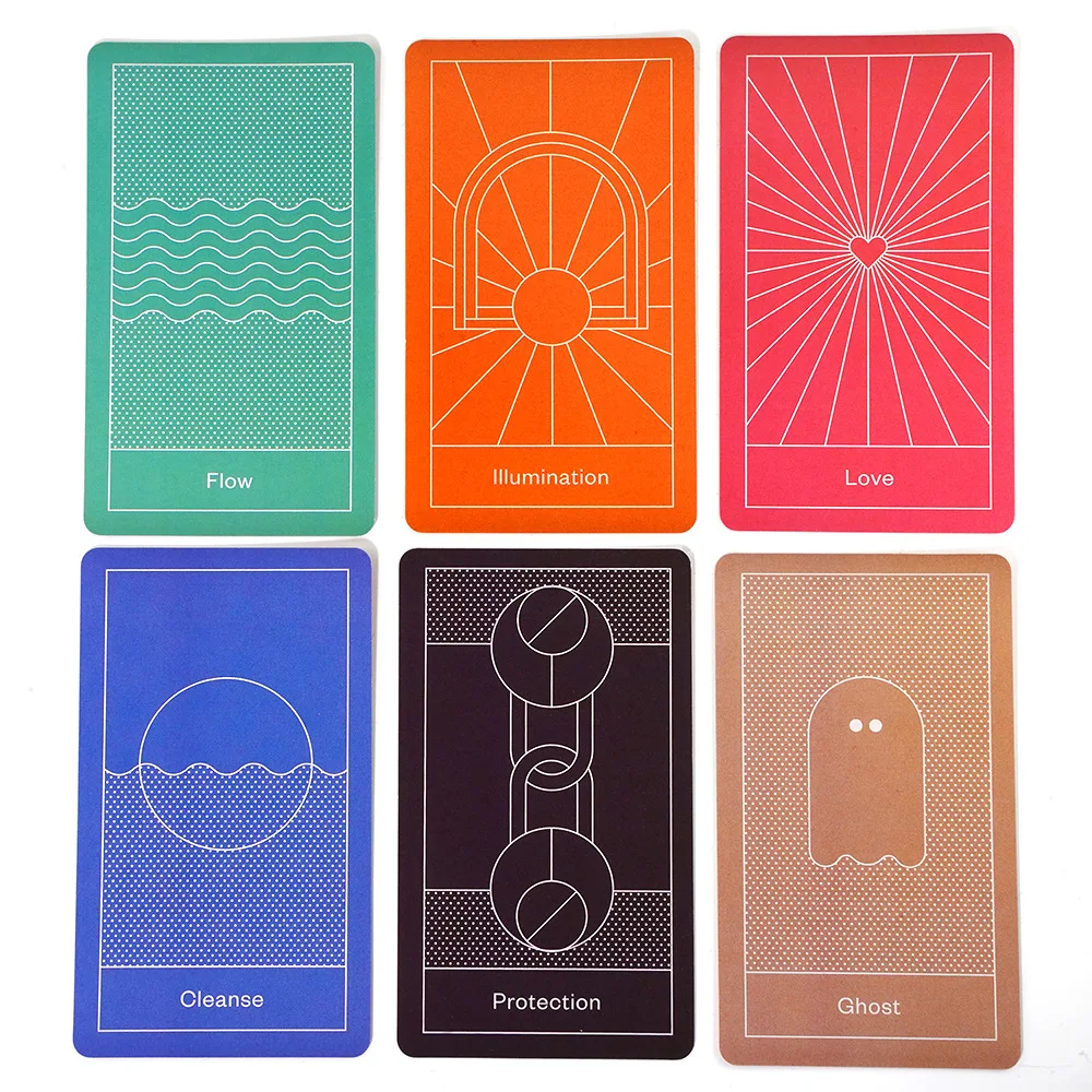 New Card Prisms Oracle Card Fate Divination Family Party Paper Cards Game Tarot And A Variety Of Tarot Options PDF Guide