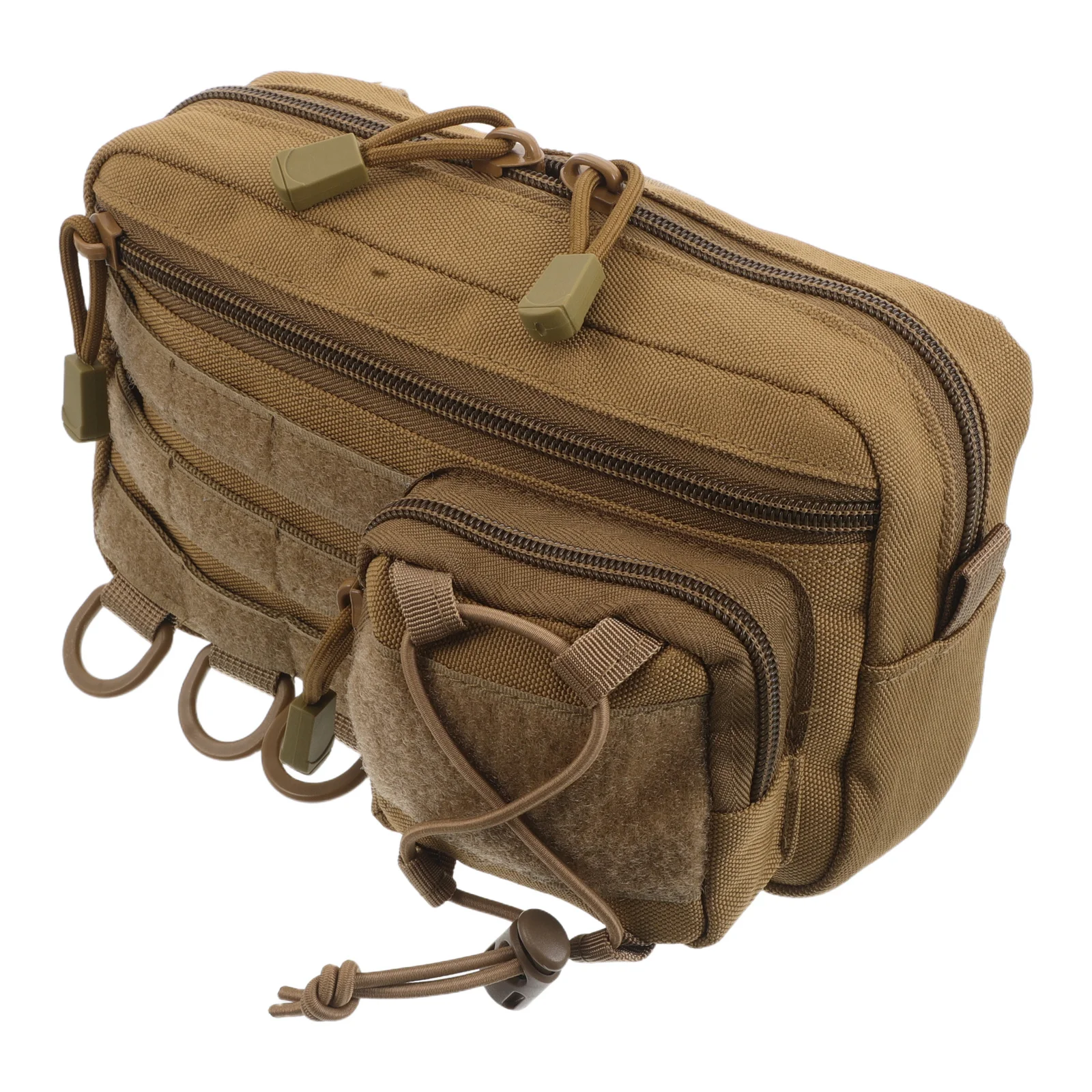 

Portable First Aid Kit Emergency Medical Equipment Bag Golden Nylon Medication for Travel