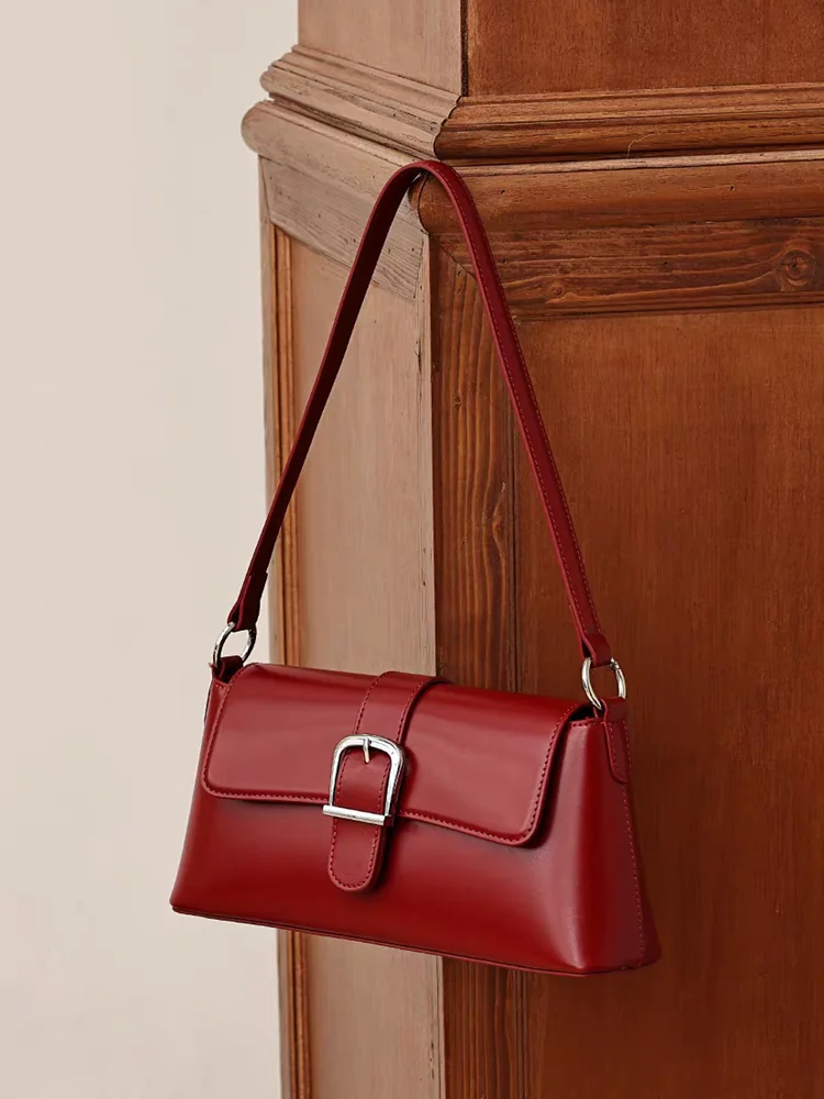 Fashion Simple Genuine Leather Women Tote Pillow Bag\Handbag Nice Real Leather Lady Shoulder Crossbody Bag