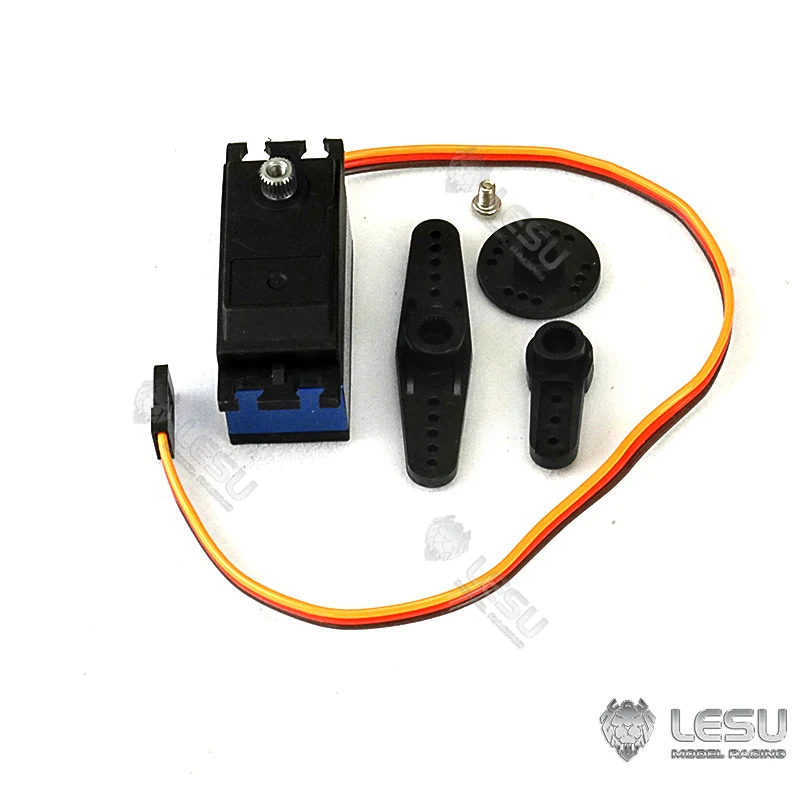 

Lesu 14 кг сервопривод с металлической шестерней RC 1/14 тягач Tamiyaya модель автомобиля запасные части игрушки Th12163