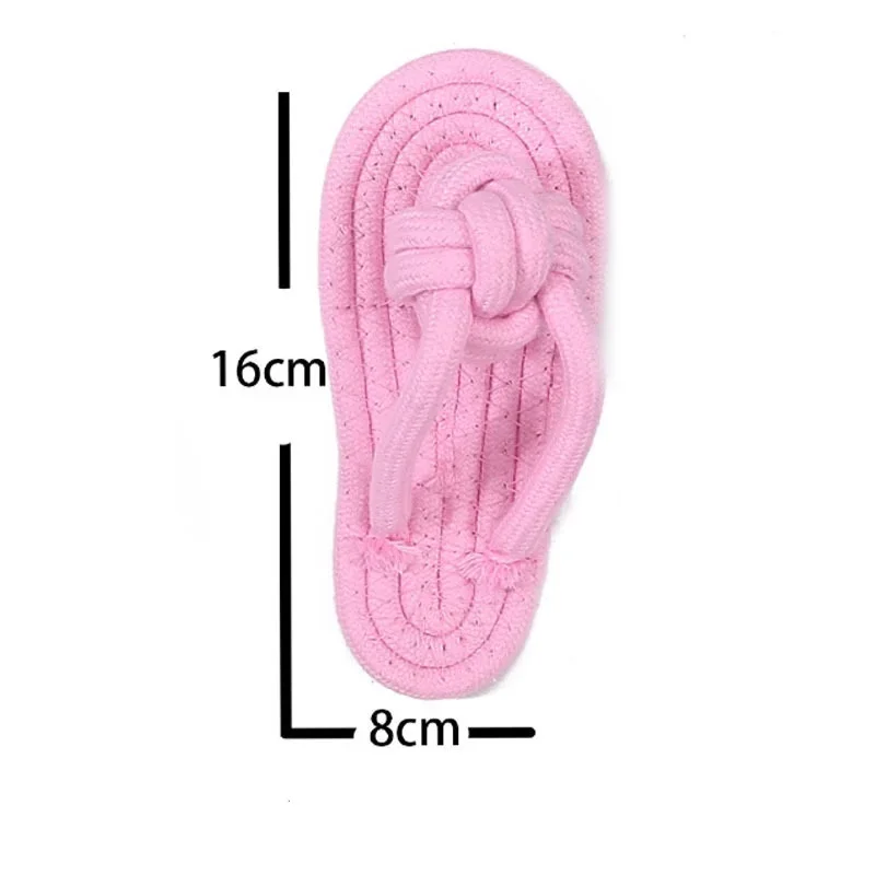 Funny Dog Chew Toy Cotton Slipper Rope Toy For Small Large Dog Pet Teeth Training Molar Toys Interactive Dog Toy Dog Accessories