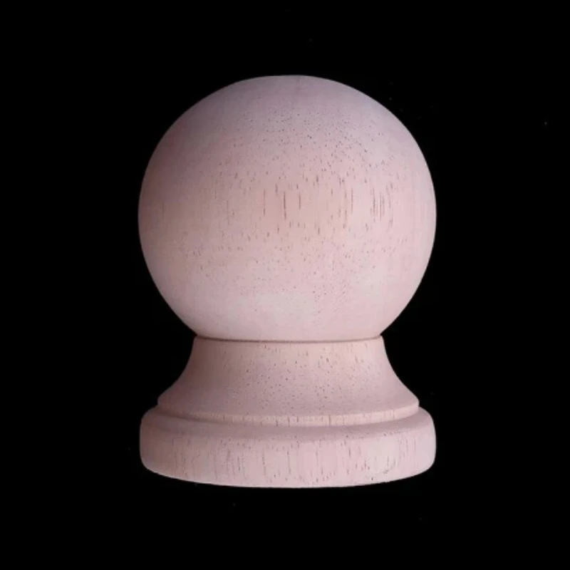 European style car wood round foot staircase handrail solid wood fence bridge furniture foot sofa foot
