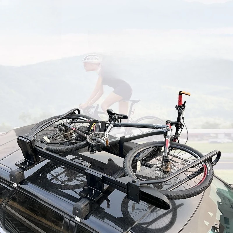 Roof bicycle frame, special car bicycle leveler