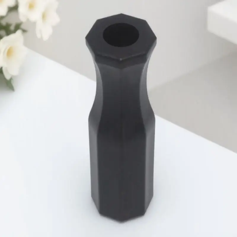 

Ergonomic Black Table Football Handle Covers Replacement Grip Foosball Accessory Plastic Handle for Football Table