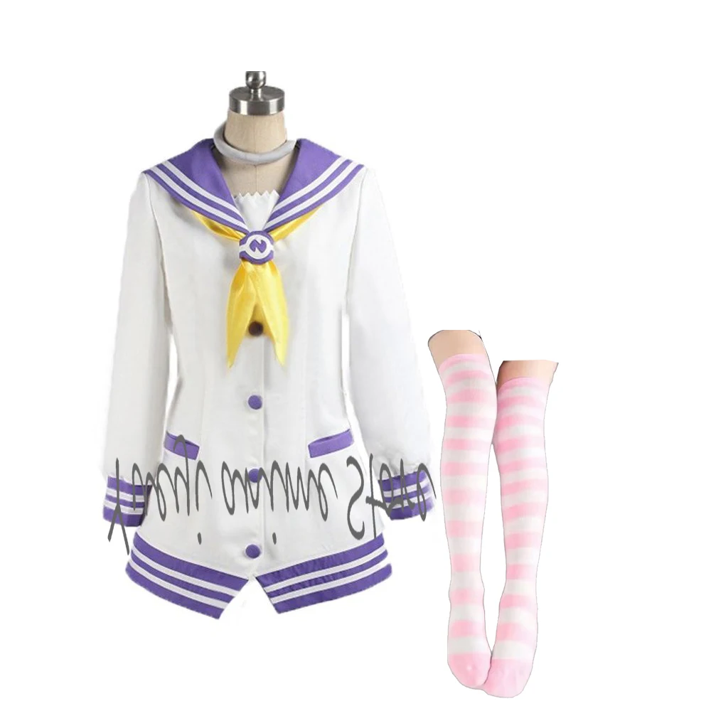 

Индивидуальный костюм для косплея Nepgear унисекс, школьная форма на Хэллоуин