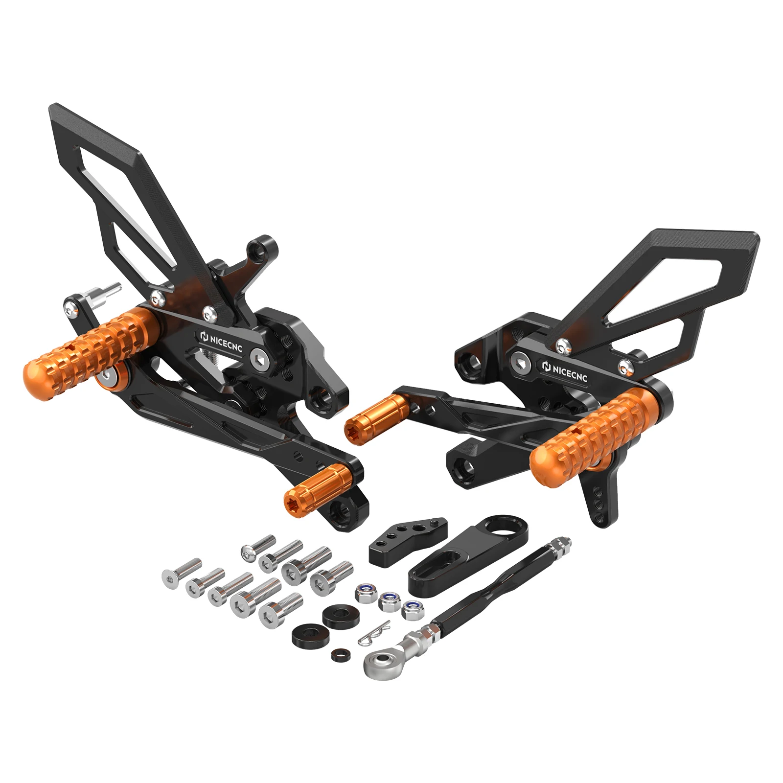 Für KTM 390 Duke 390Duke 2024 2025 2026 Verstellbare Hintere Fußrasten Fußstützen Zehenrasten Schalthebel aus Aluminium Duke 390 2024-2026 – Detail 7
