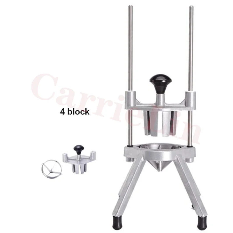 آلة كتلة الفاكهة اليدوية التجارية الخيار والبرتقال والليمون سبليت كتلة الفاكهة والخضروات القاطعة