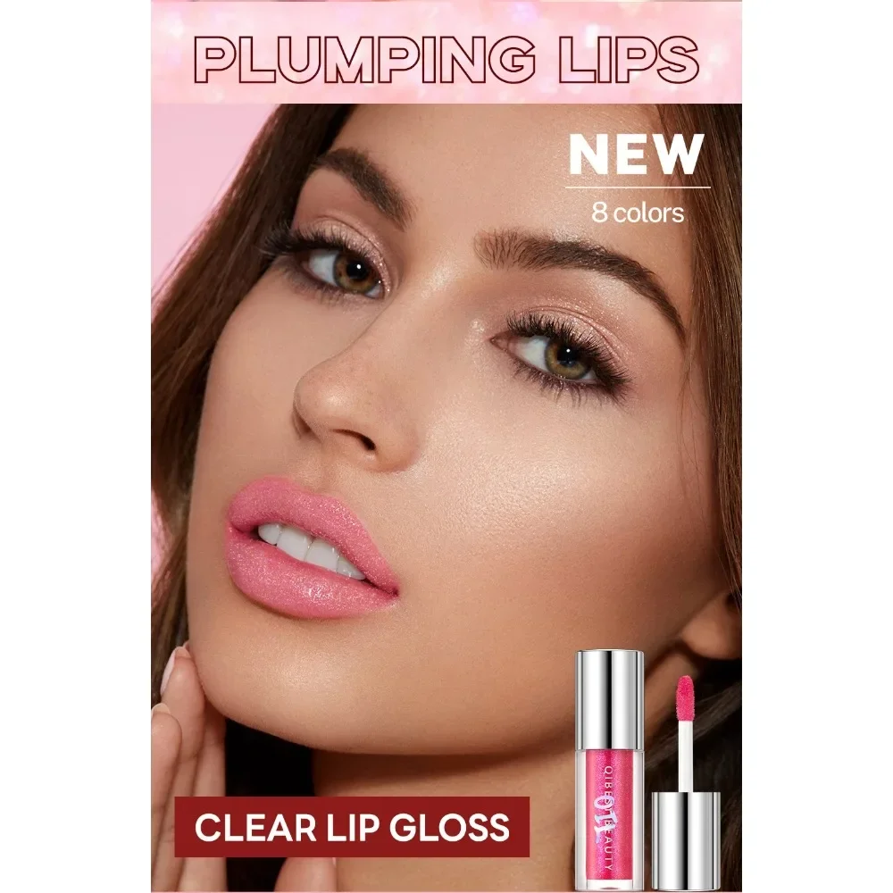 

Sparkling Diamon d Lip Gloss Mirror Moisturizing Non-Sticky Cup Long Lasting Shimmer Lip Glaze Glitter Liquid Lipstick