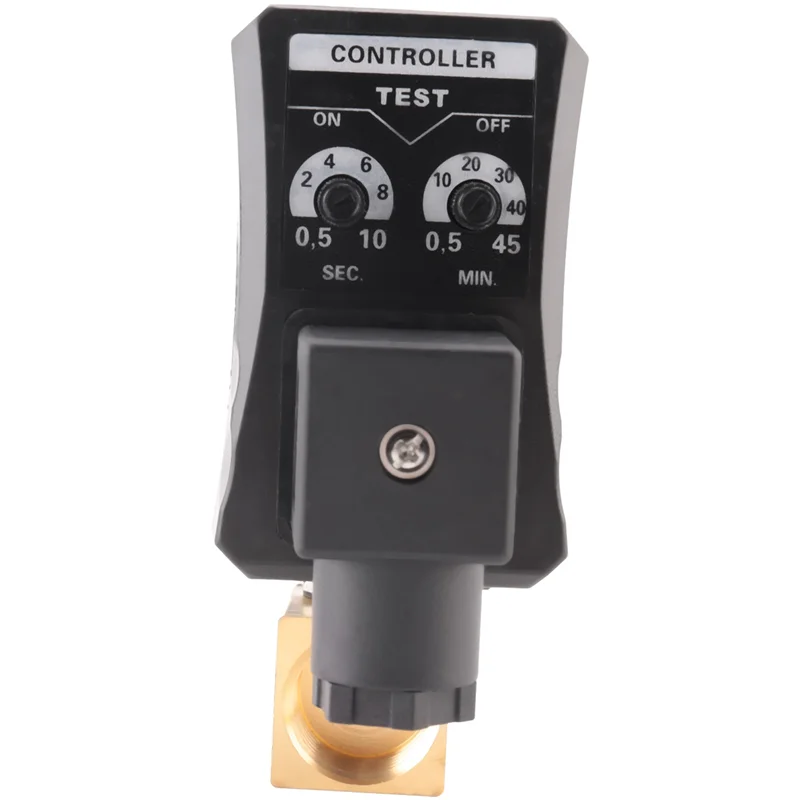 

AA49 3X G1/2 DN15 230 В автоматический резервуар для воды с таймером электронный сливной клапан с таймером для управления конденсатом воздушного компрессора