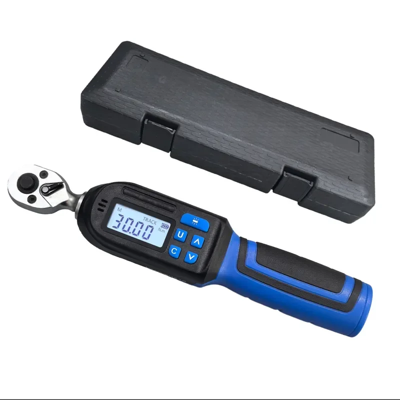 Digital Electric Torque Wrench Adjustable High Precision Plus Minus 2 Percent with Alarm for Furniture Assembly