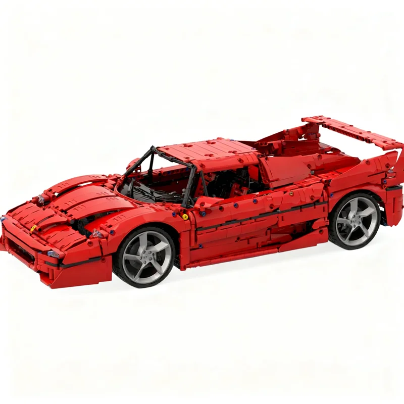 

2678PCS MOC Technology Ferrarl F50 1 8 Model DIY Creative Building Blocks Display Birthday Gift Collectible Decoration Building
