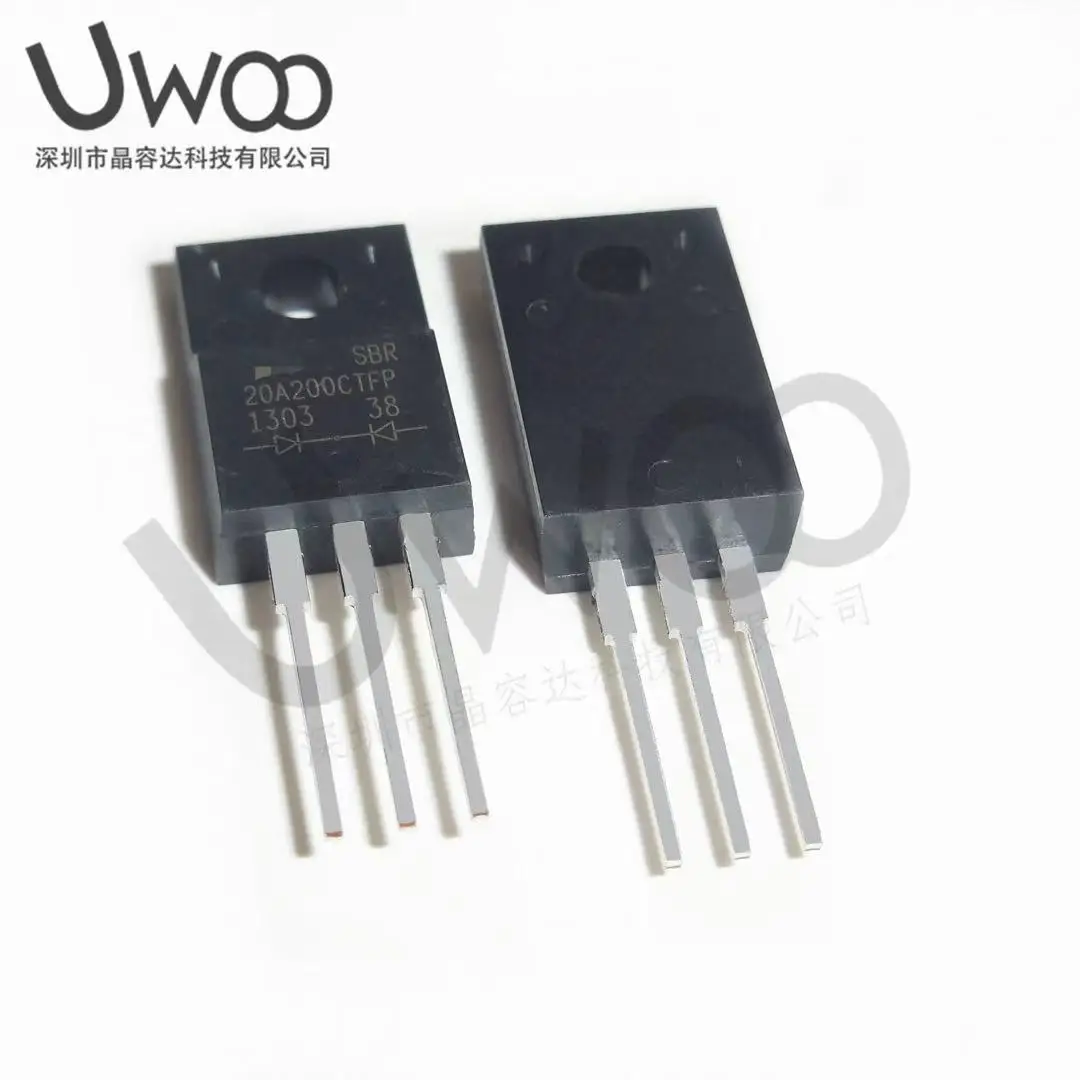 10 PÇS/LOTE SBR20A200CTFP TO-220F Original Novo