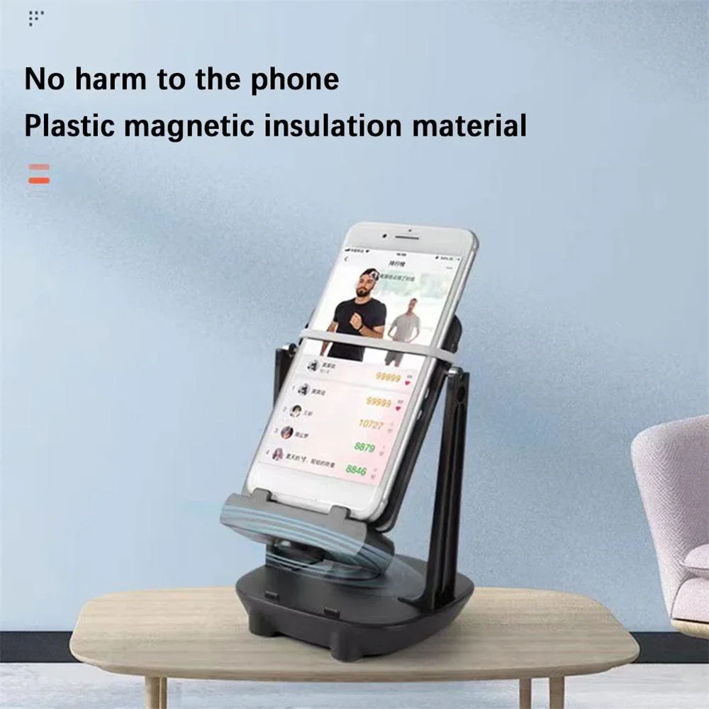 

Desk Mobile Phone Stand Pedometer Brush Stepper Phone Wiggler Pedometer Walking Swing Shaker Counter For iPhone Samsung Xiaomi