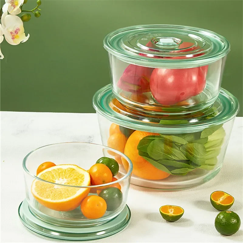 Leakproof Bento Box Lunch Boxes, 1 Circular Glass, China Lunch Box, Lunchbox, The New Listing