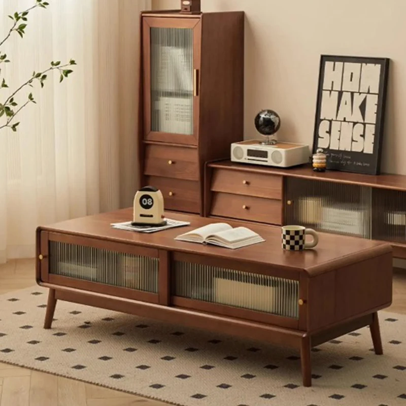 

Professional Modern Coffee Table Vintage Rectangle Mid Century Design Coffee Table Service Dinner Mesa Auxiliar Home Products