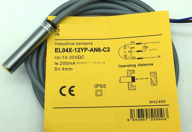 El04x-12YP-AP6-C2 EL04x-12YP-AN6-C2 inductive proximity switch metal sensor