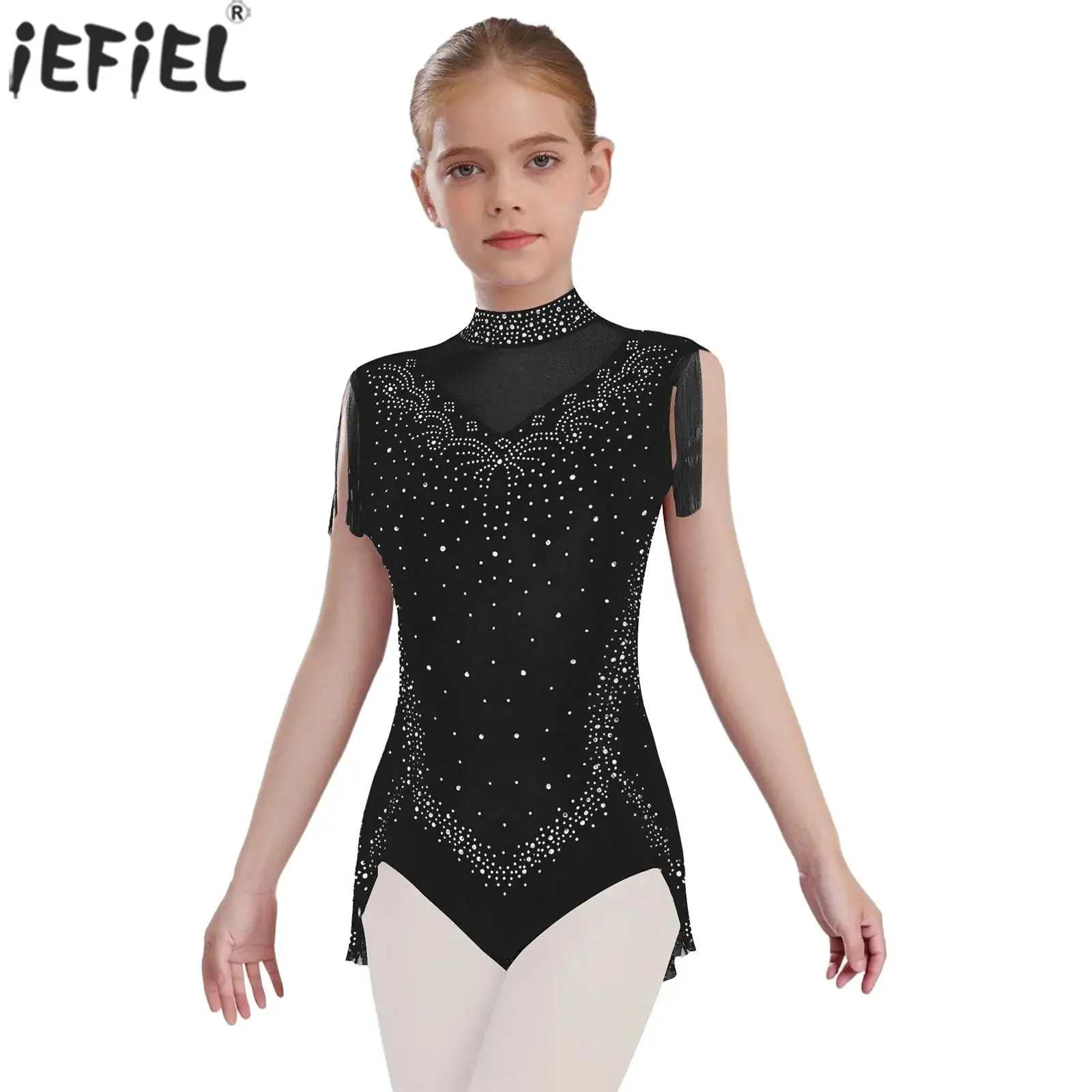 criancas-meninas-patinacao-artistica-danca-latina-collants-ballet-ginastica-tango-dancewear-strass-brilhantes-sem-mangas-borla-bodysuit