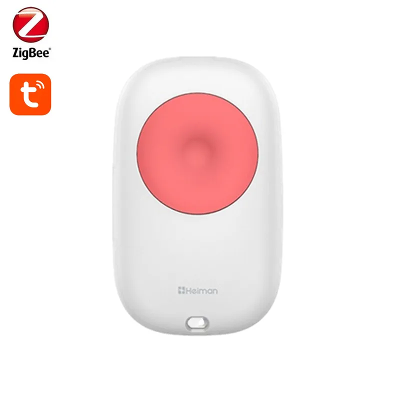 Tuya Zigbee Sos Smart Emergency Button One-key Call Help For The Elderly Creat Scene Linkage