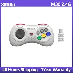 8BitDo M30 2.4G Wireless Gamepad Support For Sega Genesis Mini and Mega Drive Mini - Sega Genesis Controller