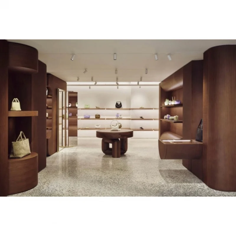 custom. Houten meubeltas Display Showcase