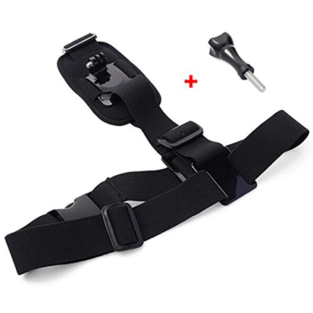 QQT for Accessories Gopro Shoulder Strap Mount Chest Harness Adapter For Go Pro Hero11 10 9 8 7 6 5 4 3Black Edition Xiaomi Yi