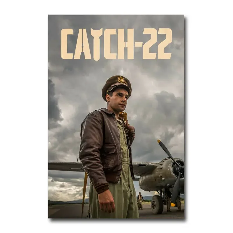 D0221 Catch-22 TV Series George Clooney Silk Fabric Poster Art Decor Indoor Painting Gift