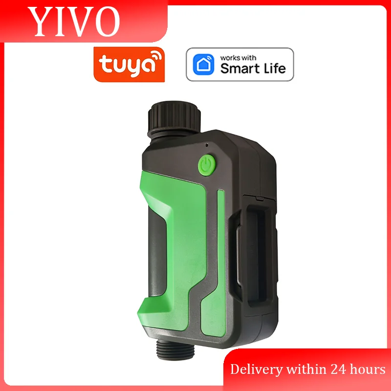

Tuya Wifi Smart Sprinkler Timer Garden Hose Watering System, Outdoor Water Timer Programmable,With App Remote Control Alexa 2025