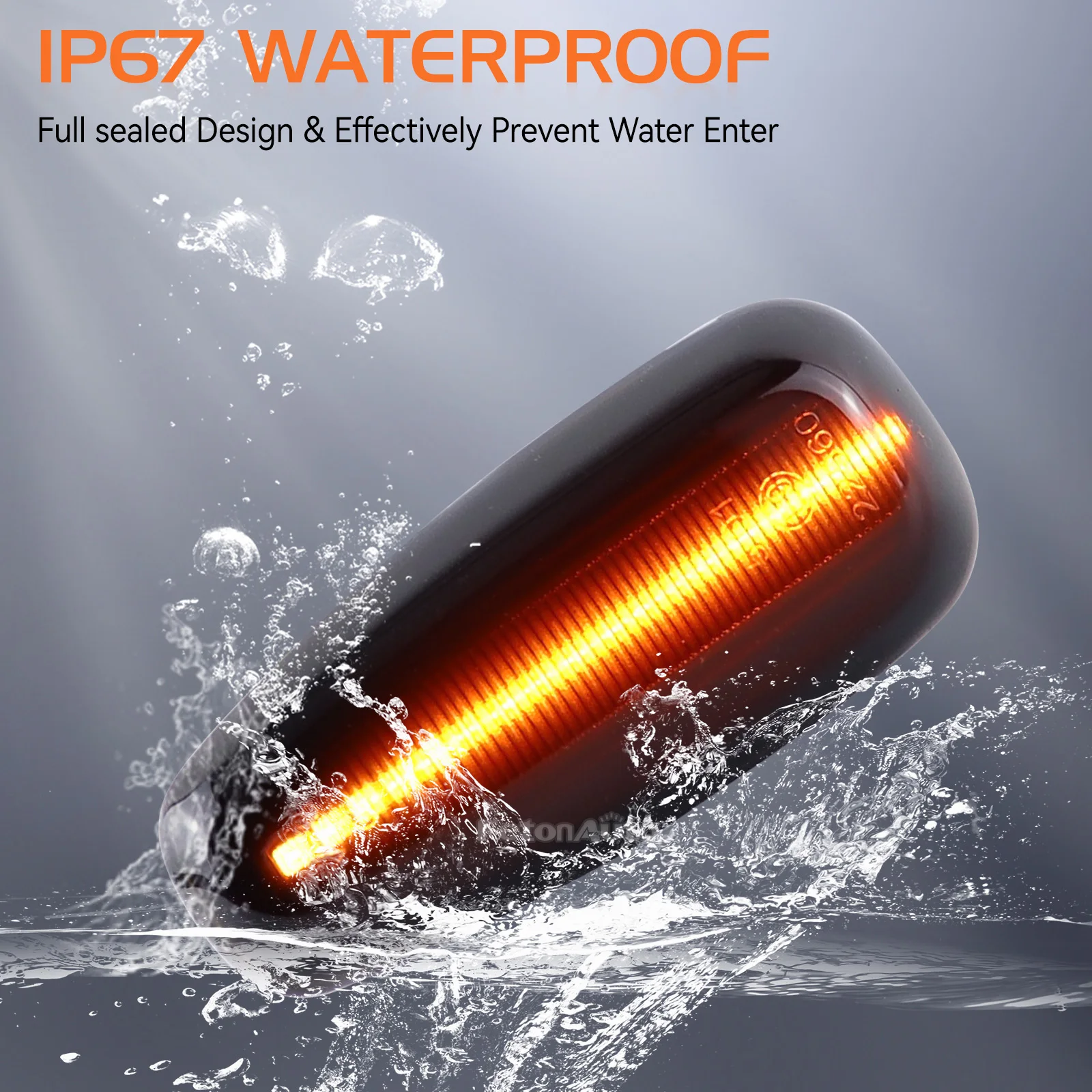 علامة جانبية متتابعة بدوره مصباح إشارة لشركة هيونداي i30 CW FD Grandeur TG Avante Elantra KIA Ceed Carens Rondo Pro Rio 3