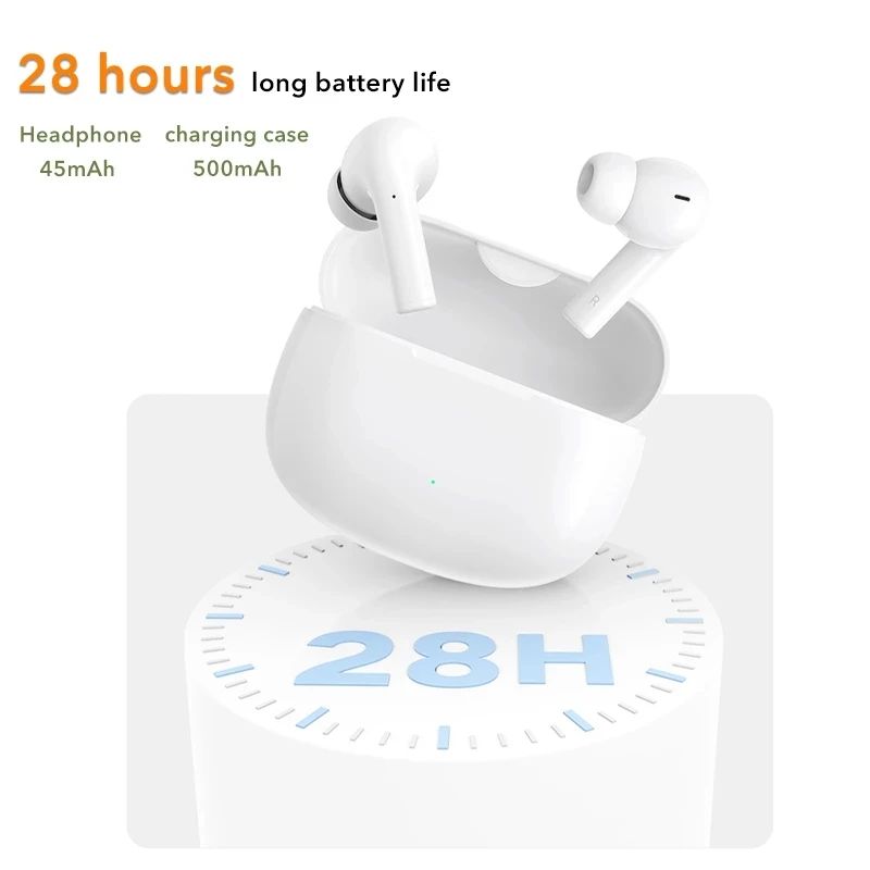 سماعات أذن Honor X3i True Wireless طويلة جدًا في وضع الاستعداد لتقليل الضوضاء داخل الأذن أصلية أصلية #3