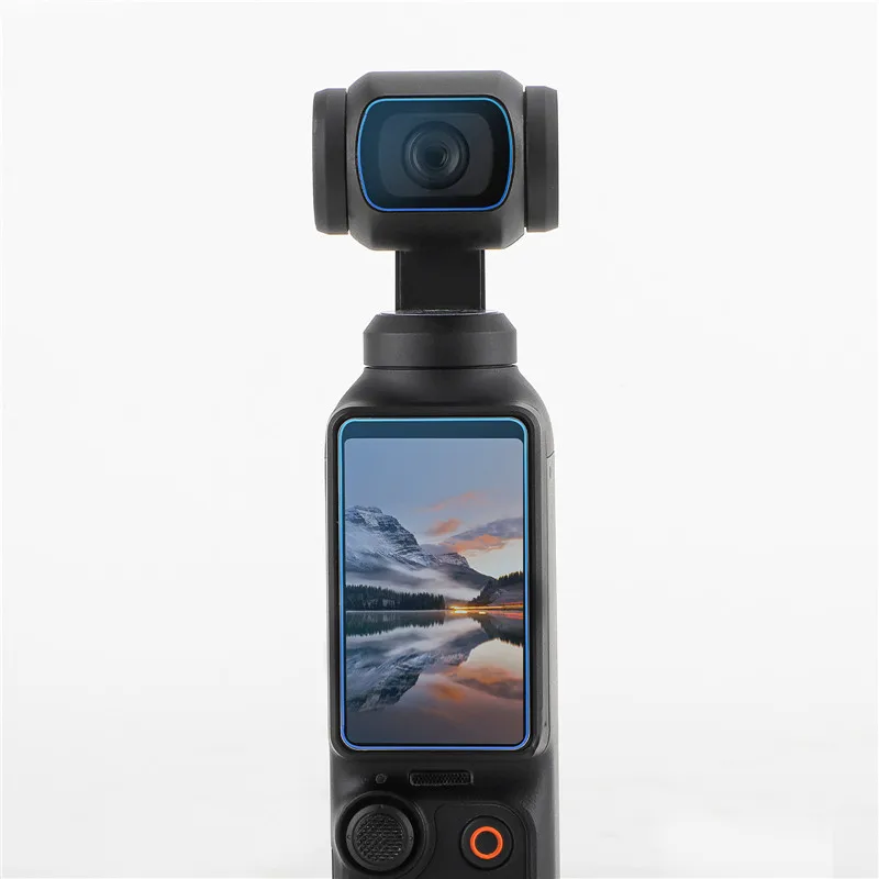 DJI Osmo 포켓 강화 유리 스크린 보호대, DJI Osmo 포켓 2 핸드헬드 짐벌 카메라 스크래치 방지 보호 필름