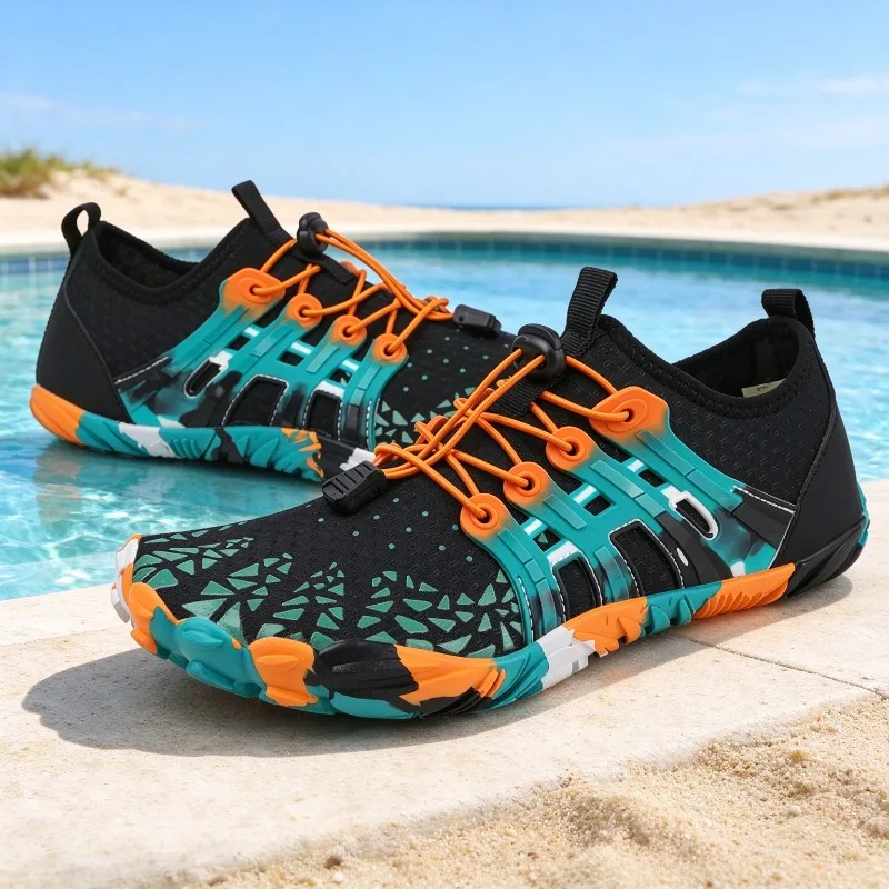 Daily men's casual sports shoes beach swimming shoes outdoor fitness shoes men's simple fitness shoes