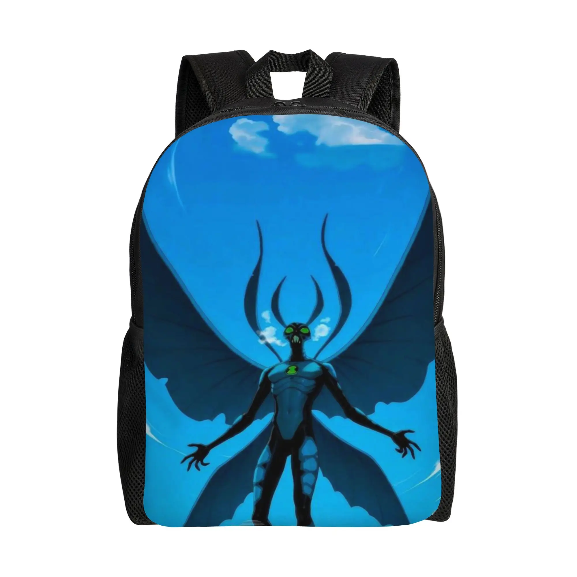 Back to school season Classic Big Chill Ben10 Flying Alien Laptop Bag  Couple Backpack