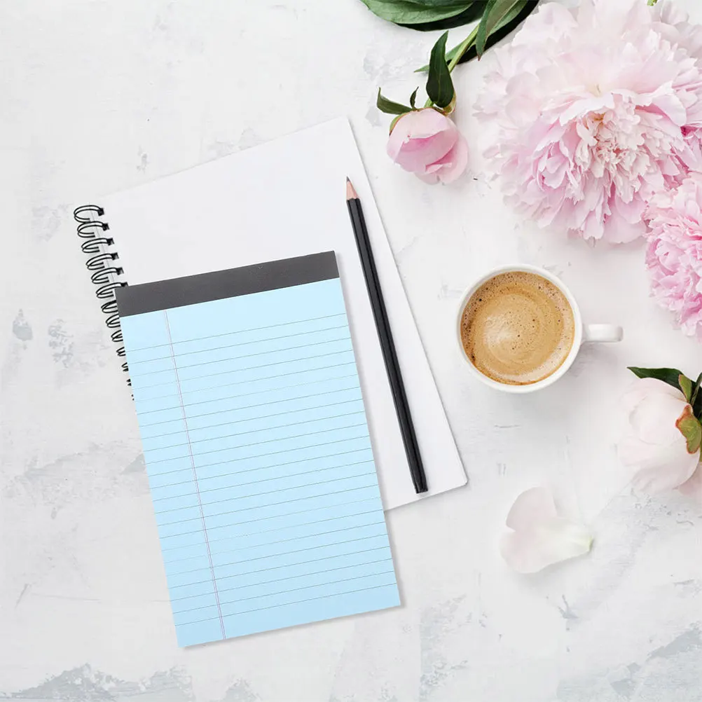 

4Pcs A5 Notepad Multiuse Notebook Pocket Size Memo Pad for Writing Smoothly Nonstick Design Long Lasting Retention