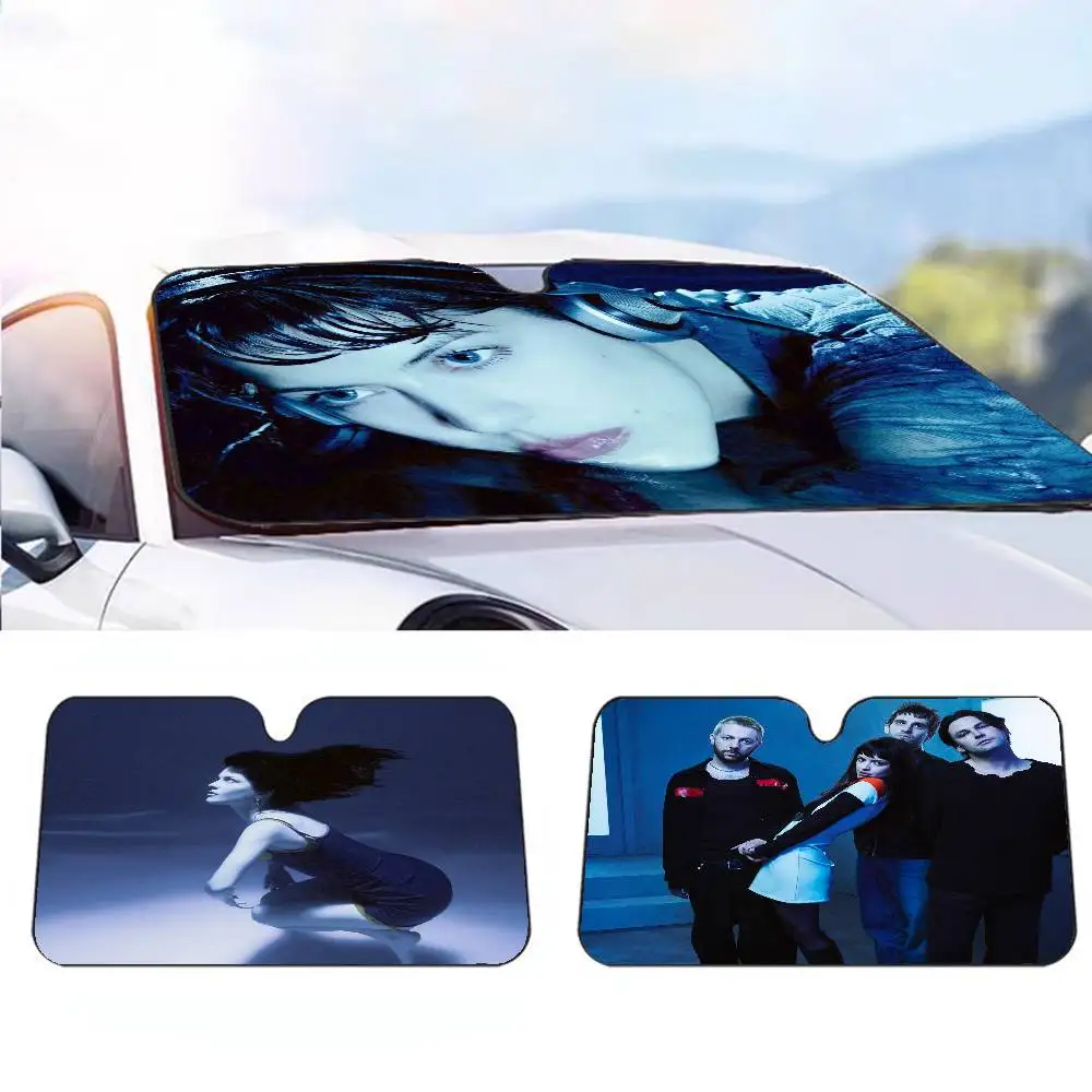 

Band Singer The M-Marias Автомобильный солнцезащитный козырек от солнца на лобовое стекло автомобиля Солнцезащитный козырек от ультрафиолета и внутренний охладитель