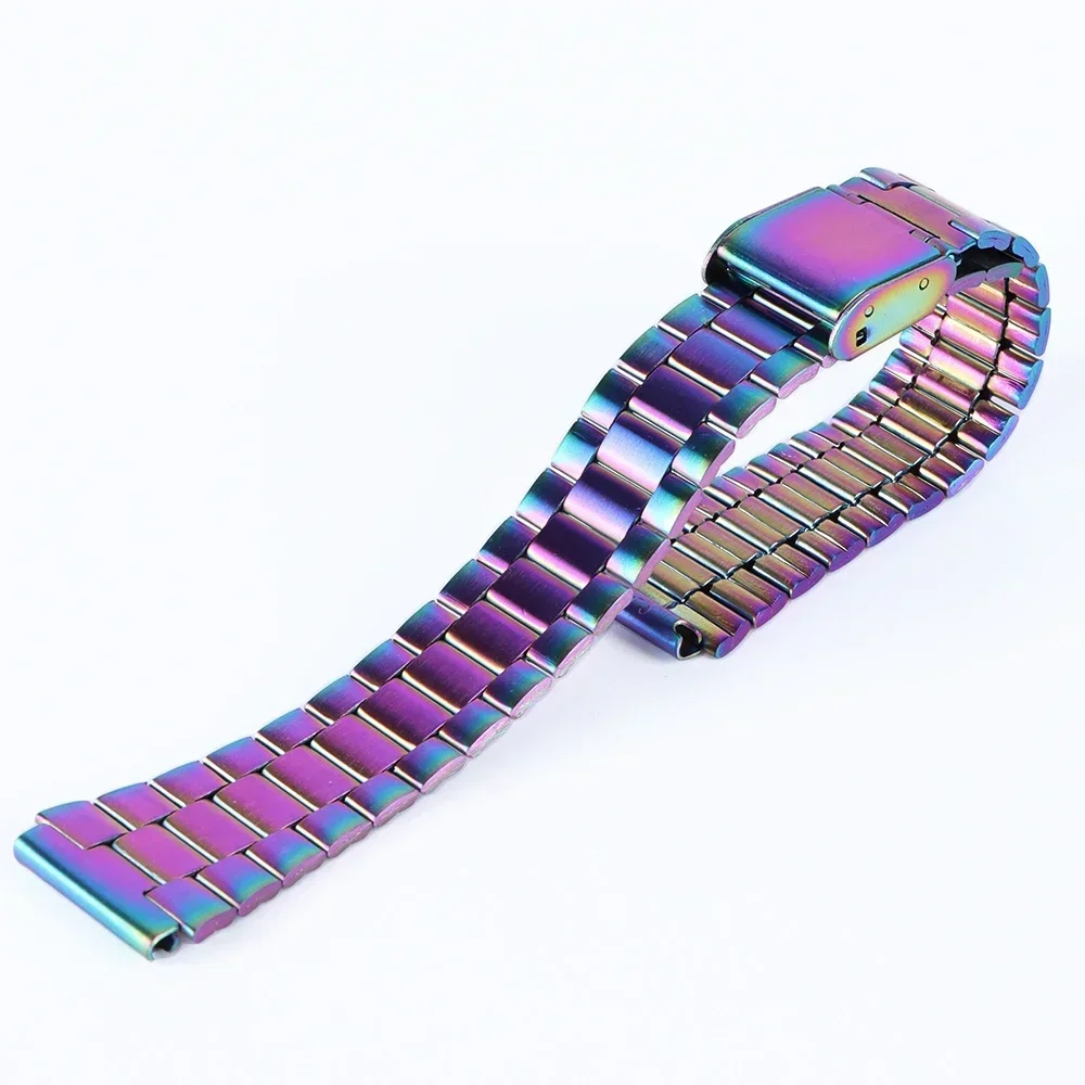 Vintage-Uhrenarmband aus Metall für Casio SGW400 F91W F84 F105/108/A158/168 AE1200/1300, hochwertiges 18-mm-Edelstahl-Armband