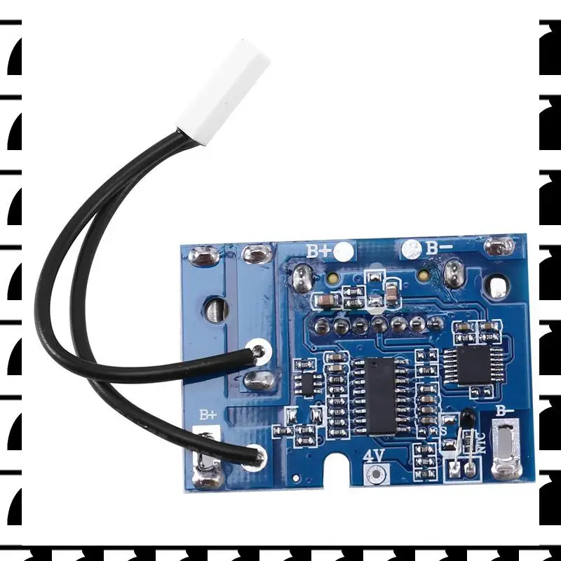 

A44U 4X BL1890 Чехол для литий-аккумулятора PCB Защита от зарядки Печатная плата Корпус BL1860 Для 18 В