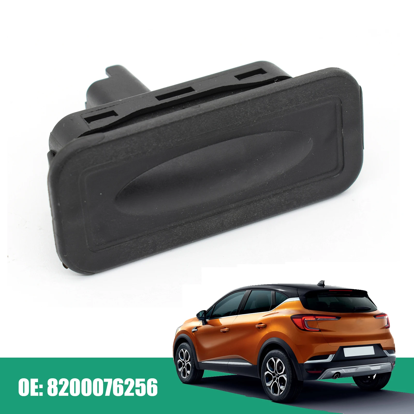 For Renault Clio 3 4 Captur Kaptur Scenic Laguna Megane Tailgate Boot Release Switch Button Handle Catch Lid Control Accessories