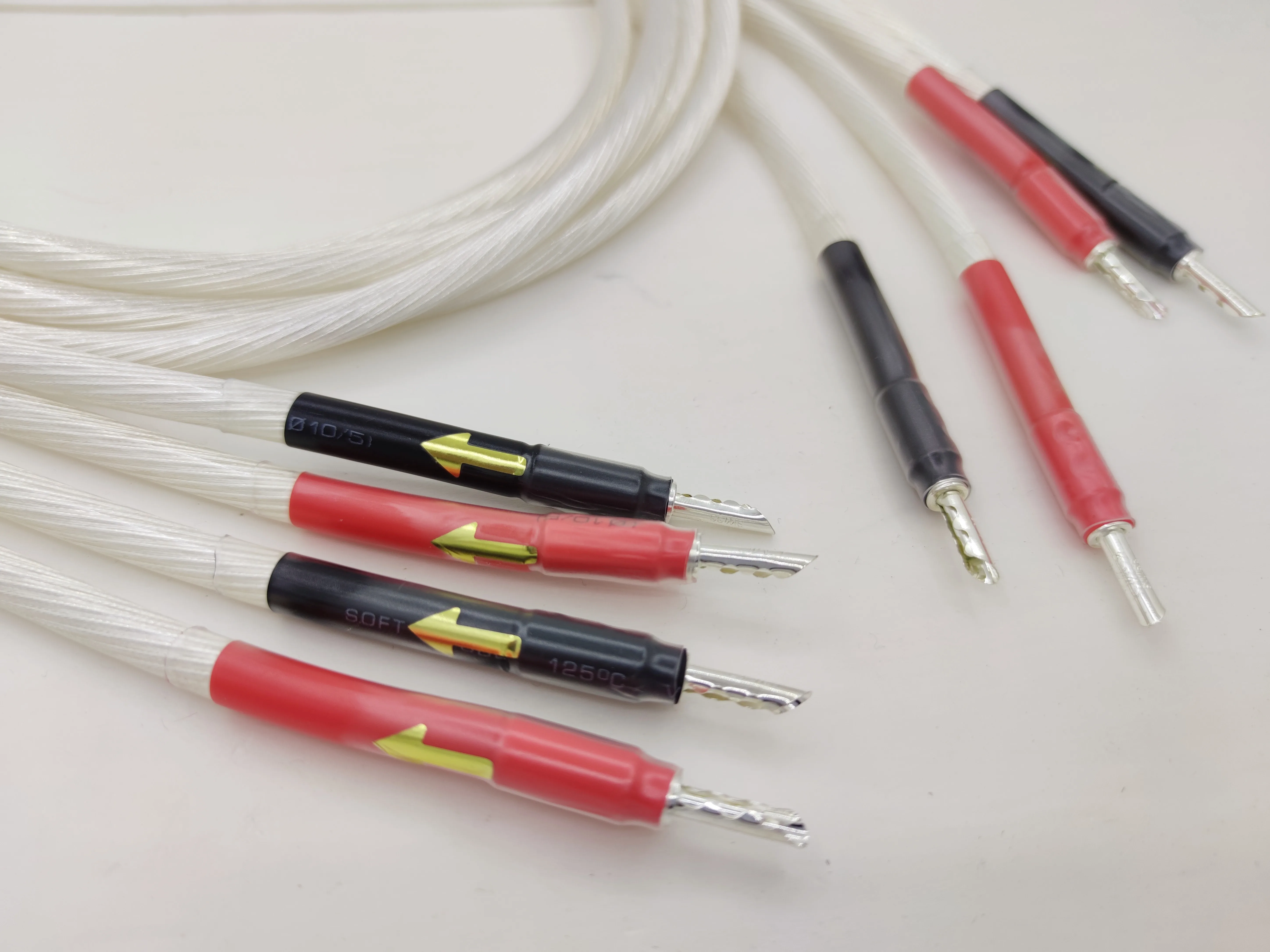 5NOCC Single Crystal Silver Firing Grade Main Sound Box Cable, Speaker Cable, HIFI Power Amplifier, and Biliary Connection Cable