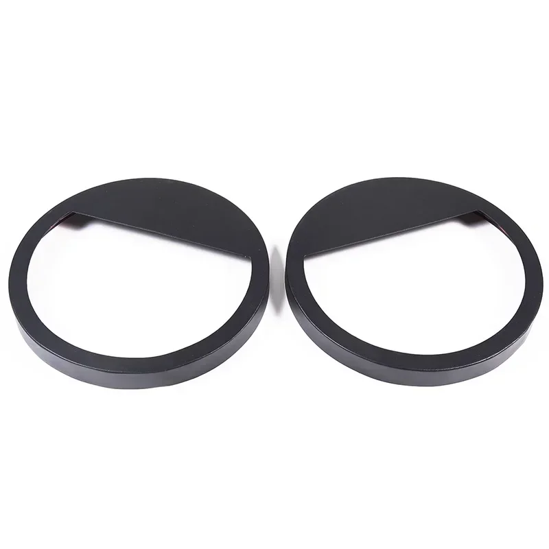 

Suetlcoity для LADA NIVA 4X4 2009-2019 черная автомобильная фара из углеродистой стали Angry Eyes, накладка на фару, автомобильные аксессуары