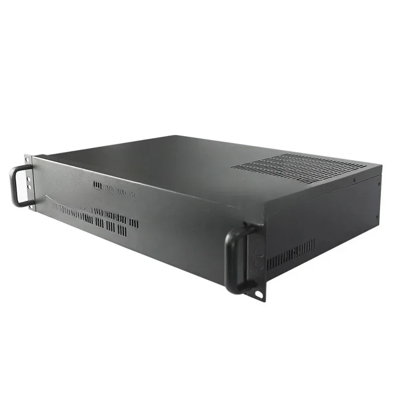 2U 19 Inch Storage Rackmount Server Case Chassis Short Deep Type Industrial Case