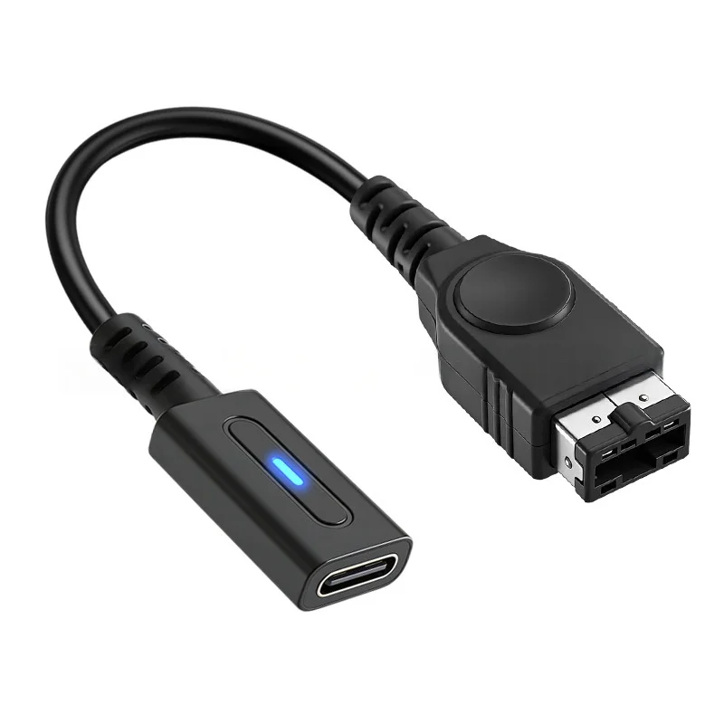 0,1m Typ-C Adapter Ladekabel für GBA SP Spielkonsole PD Stromladekabel für GameBoy Advance SP