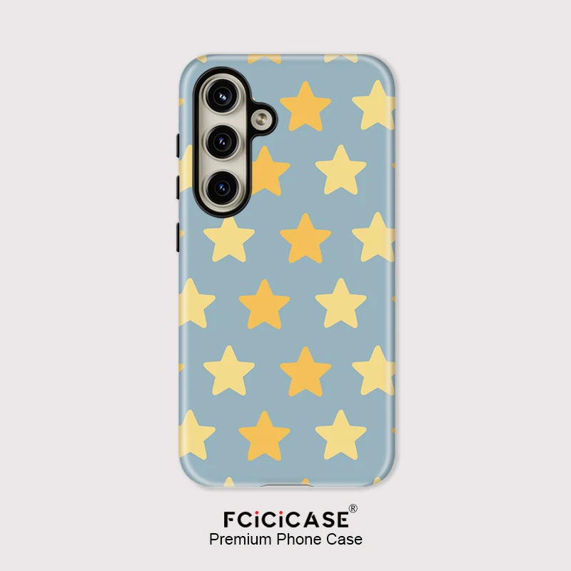 

Fcicicase A16 A26 5G Fashion Stars Painting Phone Case For Samsung Galaxy A56 A36 A 36 Double-layer Silicone Soft Back Fundas