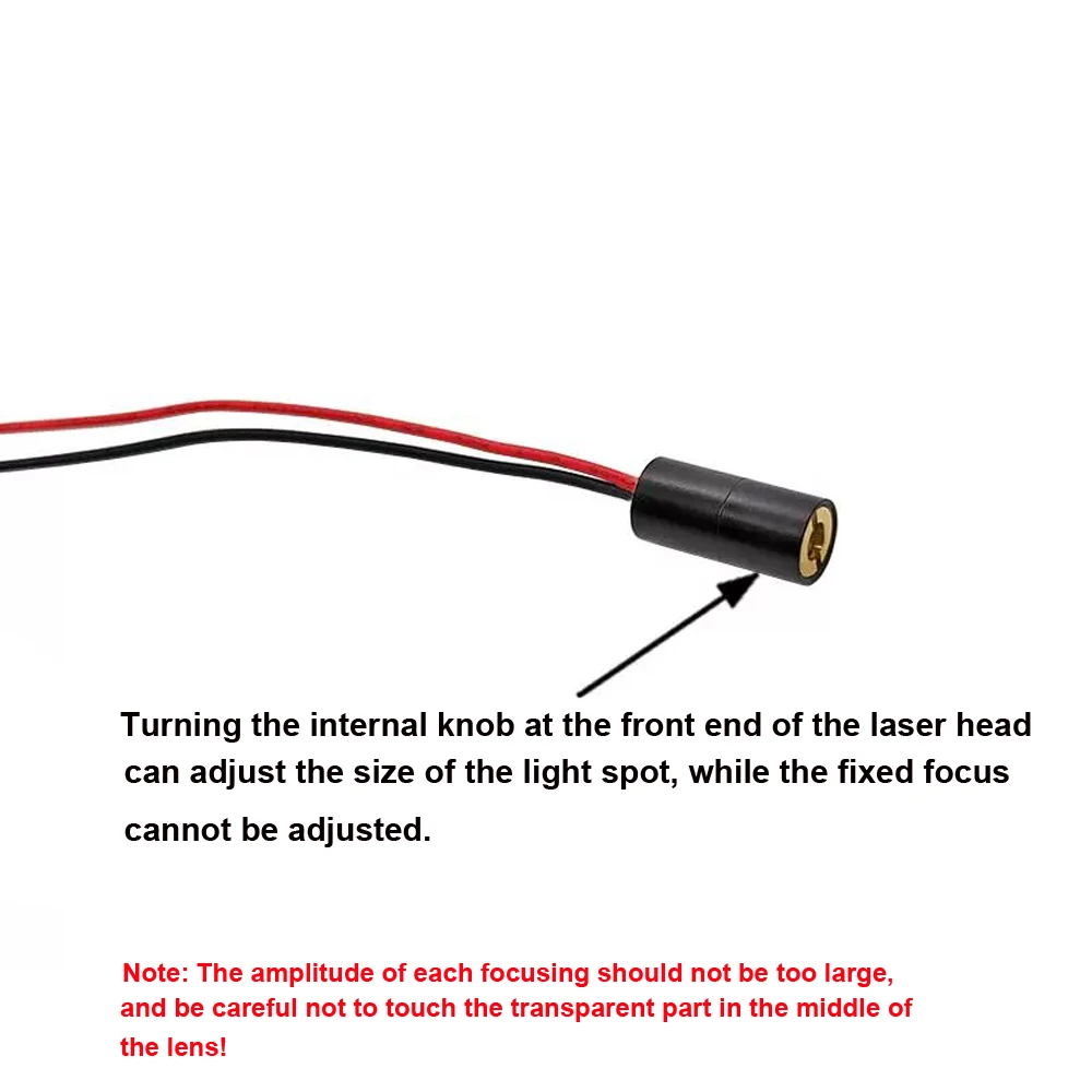 Φ 8X17mm 780nm 5mW 10mW Adjustable Focus Infrared Invisible Light Laser Module Emitter Radium Spotlight