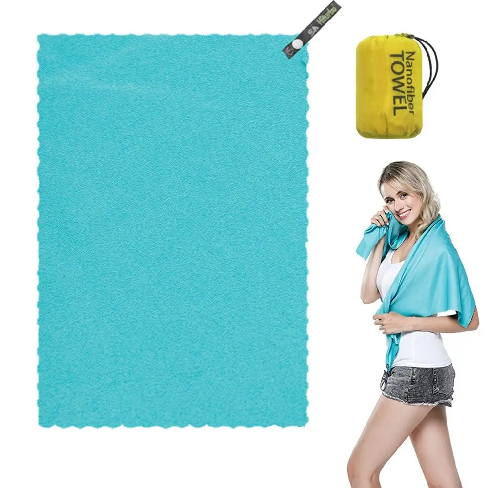 

Супервпитывающее спортивное быстросохнущее полотенце, легкое, портативное, из микрофибры, можно стирать в машине, удобное дорожное полотенце