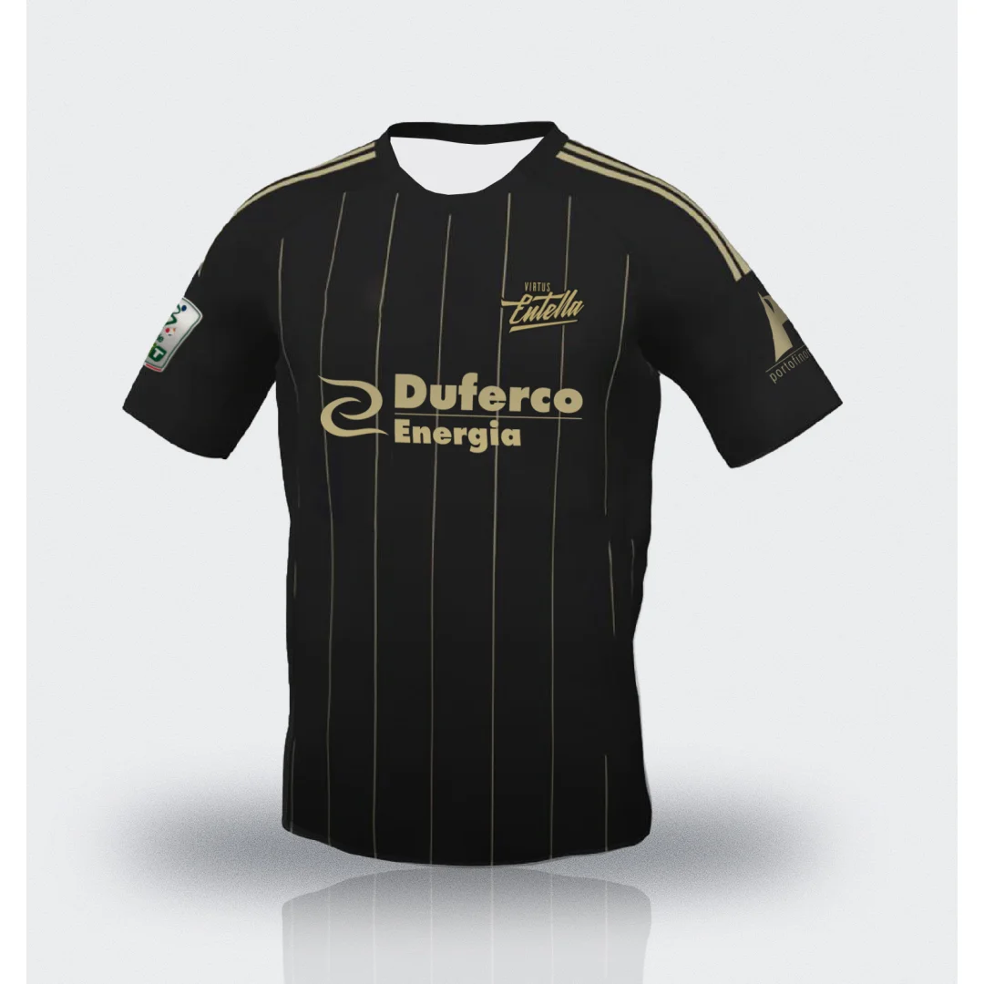 25-26 ACD Virtus Entella Heim-Fußballtrikot Spielset Sommer-Sportbekleidung Herren T-Shirt Kinderbekleidung Tee Y2k Damen ﻿ – Detail 4