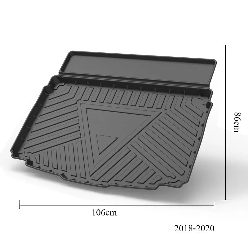 Specialized For VW Volkswagen T-Roc Cargo Liner waterproof durable Trunk mat TPO Floor Mat Protection Carpet 17-20 car products