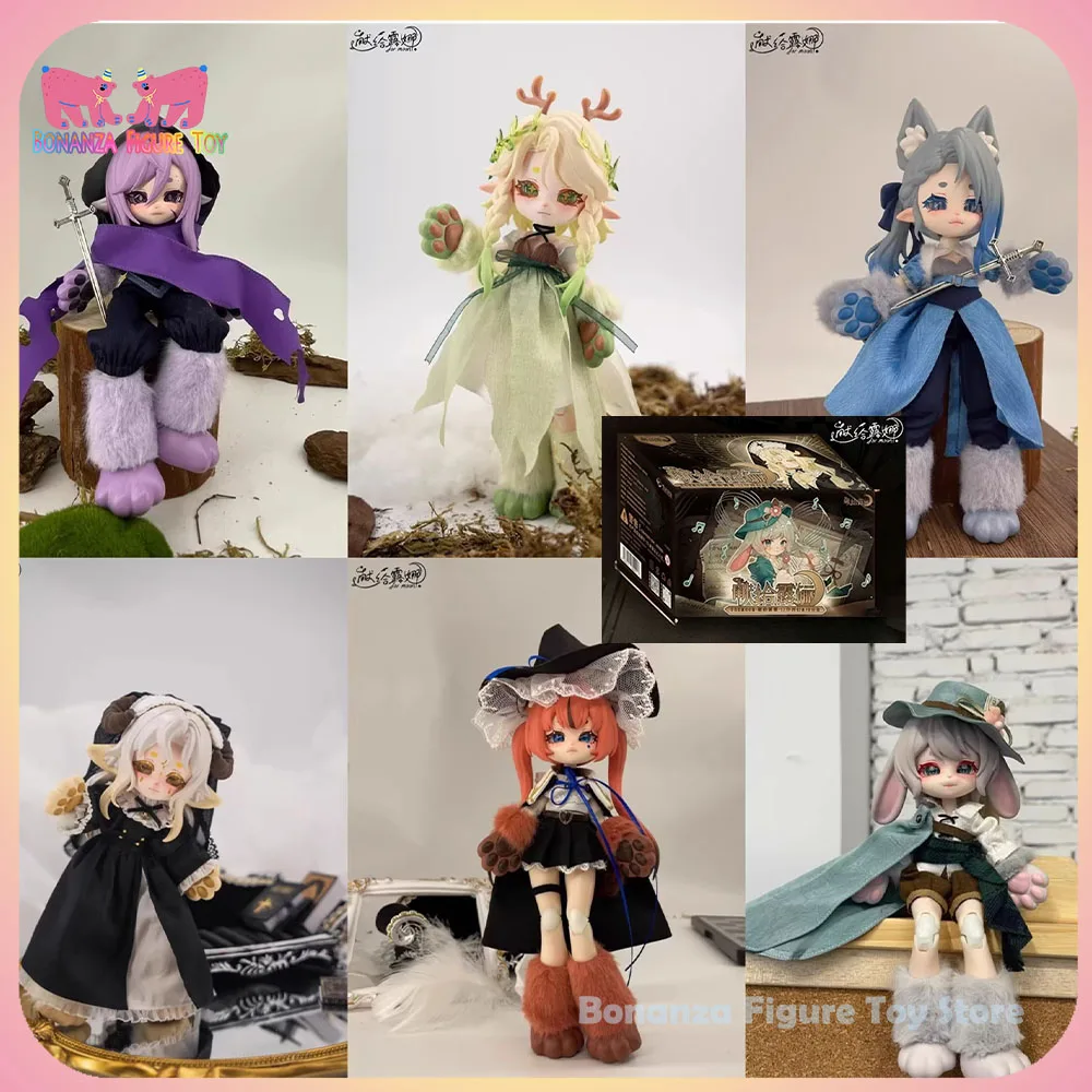 

Новинка 2025 года, предназначенная для Luna For Moon 1/12 Mjd Bjd Blind Box Kawaii, милая кукла, дизайн Mystery Box, сбор подарок на день рождения, подлинная игрушка