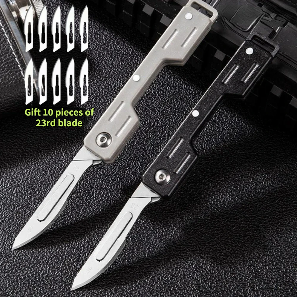 NEW Mini Performance Folding Machinery Cost Scalpel Medical Folding Knife EDC Outdoor Unpacking Pocket Knife