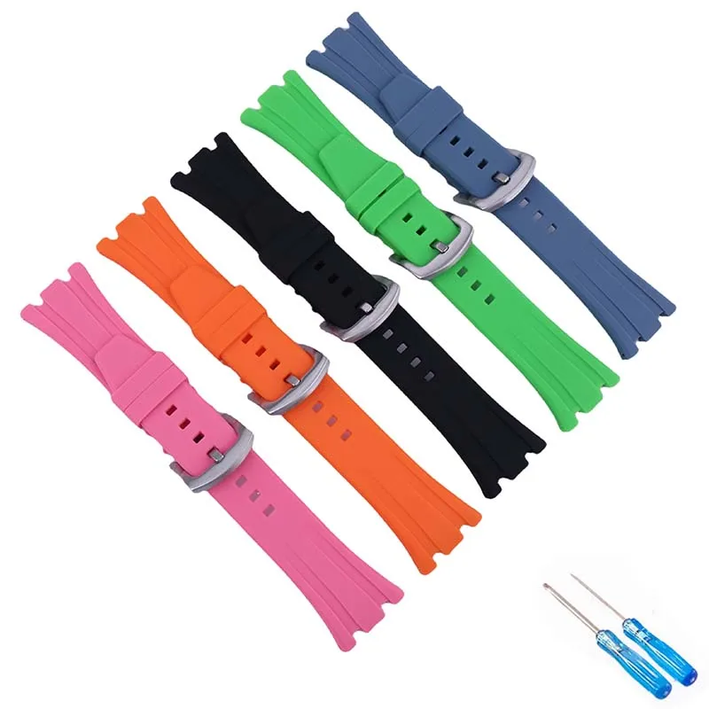 Das Uhrenarmband-Zubehör ist mit dem Casio GA2100 2110 GA-B2100 Sportarmband aus Silikonkautschuk kompatibel